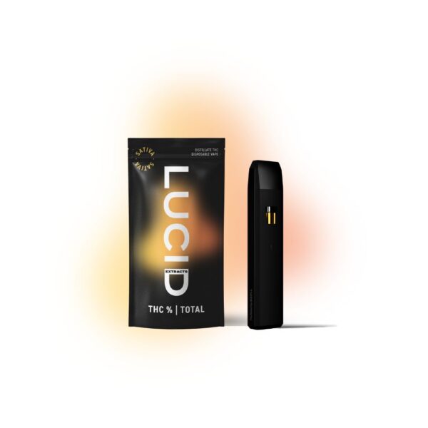 LUCID 2g Disposable THC Vape Pen - Ghost Train Haze (Sativa)